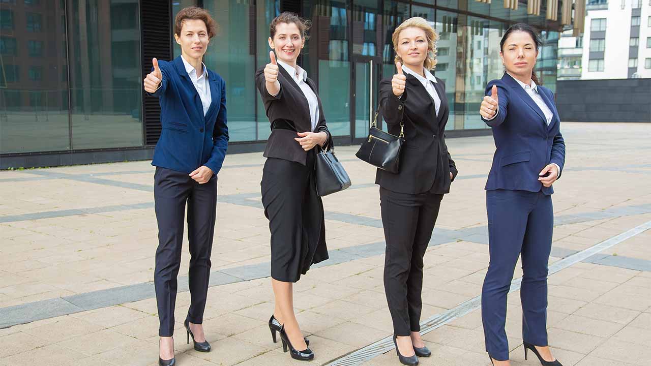 corporate ladies wear